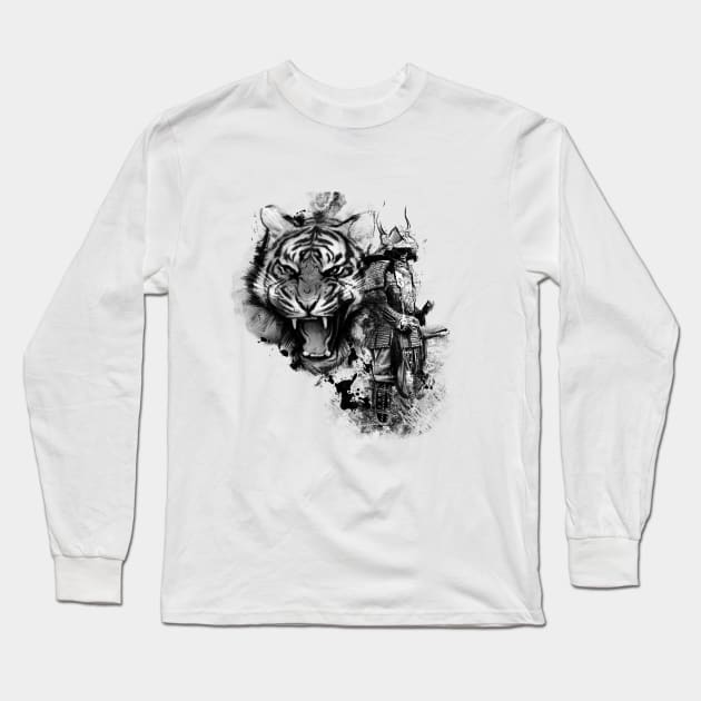 Samurai Spirit Long Sleeve T-Shirt by HeavenlyKaos